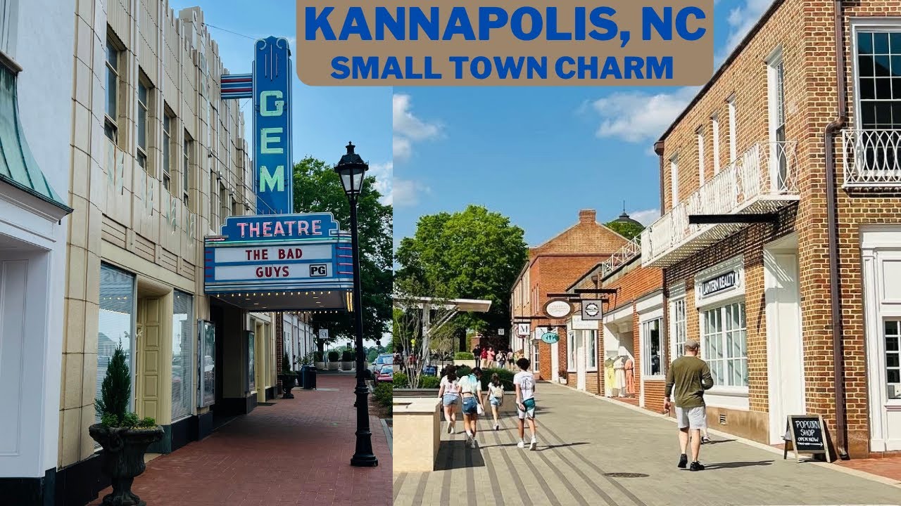 View of downtown Kannapolis, NC